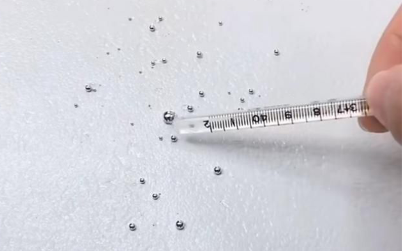 體溫計(jì)水銀打破怎么辦？